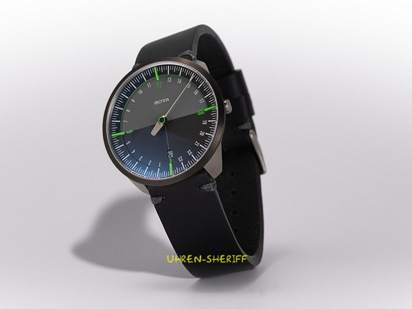 Botta UNO24 40mm Titan schwarz grün Black Edition